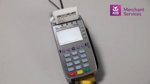Verifone VX 520 (Alternate Screen) | Refund Guide | AIB Merchant Services