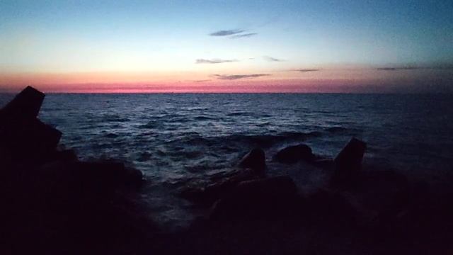 Закат в Балтийске. #море #закат #балтийскоеморе #калининград #балтийск #sea