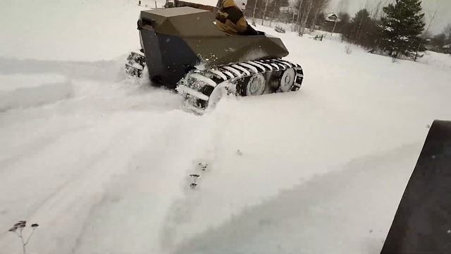 35" Сильвера VS 480 гусянка!  Кто круче? смотреть онлайн