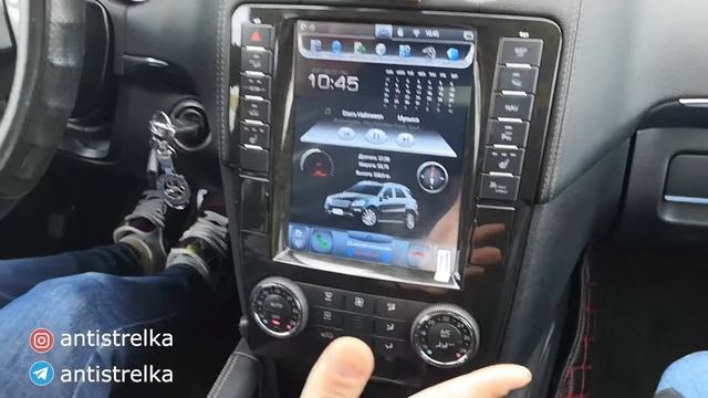 МАГНИТОЛА ТЕСЛА на MERCEDES GL X164 и ML W164 (Навигация на андроид) смотреть онлайн