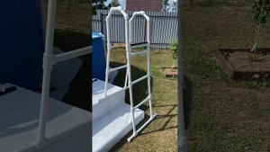 В МАГАЗИНЕ ДОРОГО! РЕШИЛ СДЕЛАТЬ САМ. ЛЕСТНИЦА ДЛЯ БАССЕЙНА ИЗ ПОЛИПРОПИЛЕНОВОЙ ТРУБЫ СВОИМИ РУКАМИ