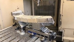 Фрезерная обработка на станке Mikron HPM 1150U