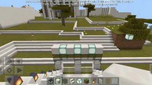 Minecraft City buildings. Майнкрафт город строительство