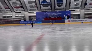 Beijing, May 31, 2024. BU Yubo. Chinese Skating Skills Test Level 9.