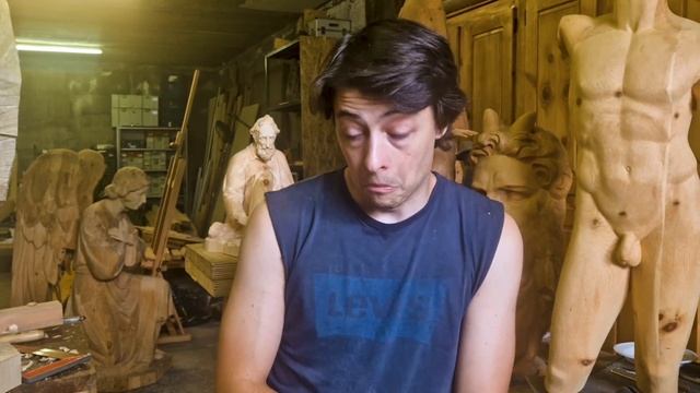 Legno, scalpello, talento e passione: le sculture di Andrea смотреть онлайн