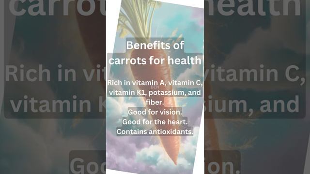 Health Benefits of Carrot #kidslearning#health #carrot смотреть онлайн