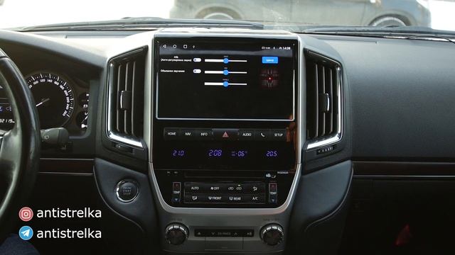 Андроид Магнитола для Ленд Крузер 200 с отличным звуком - Red Power 75210L смотреть онлайн