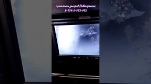Труба сильно израненная