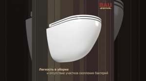 Унитаз подвесной Bauedge Bau Dream Hurricane 5 Inclosed