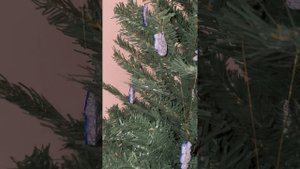 Набор елочных украшений ручной работы из эпоксидной смолы. Серебряно синий 💙