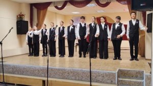 Вокальный ансамбль "Счастливое детство" ДШИ 11 "В деревне было Ольховке".mp4