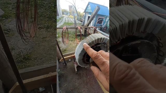 Намотка "Интересного статора" для ветрогенератора.