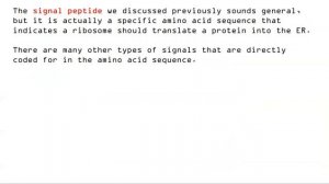 Ch6 Mannose 6-phosphate and KDEL signals