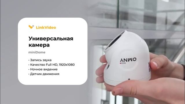 Купольная камера LinkVideo MiniDome