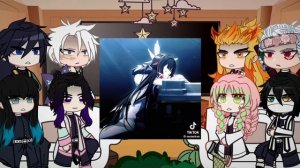 Hashiras react to Columbina as a new Uppermoon || AU || RoseGacha