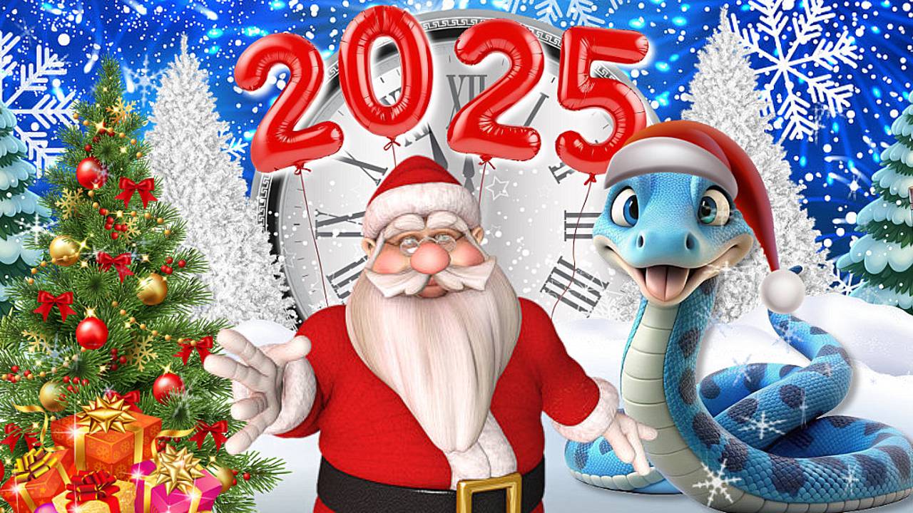 Со Старым Новым 2025 годом! Прикольное Поздравление Со Старым Новым годом!