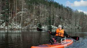 Уникальное весло! Выборг. Сплав на сапах через Беличью Протоку