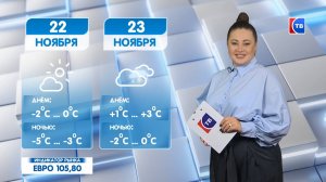 Прогноз погоды на 22 ноября