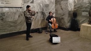 Уличные музыканты. Лёд и пламя. Музыка из сериала Игра престолов.
