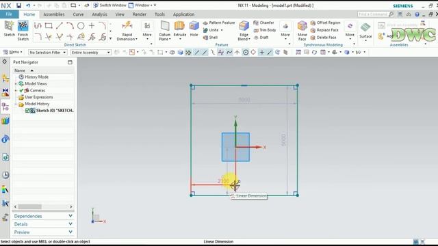 NX  NX 11.0   unigraphics  PART 1  in series siemens  cad cam tutorials