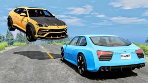 Автокатастрофы на высокой скорости #171 - BeamNG Drive