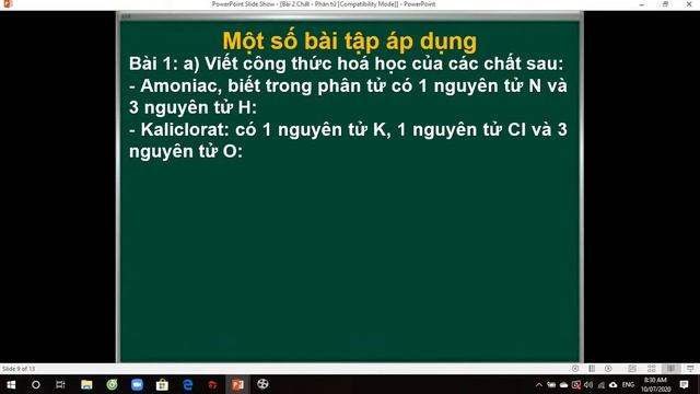Bài 2: Phân tử - Công thức phân tử смотреть онлайн