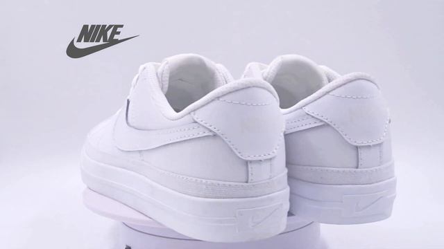 Женские Кеды Rieker Evolution NIKE (белые) кожаные смотреть онлайн
