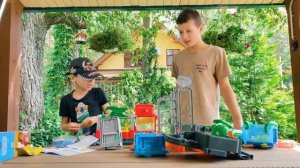 Распаковка трасса Хотвилс с осьминогом #hotwheels