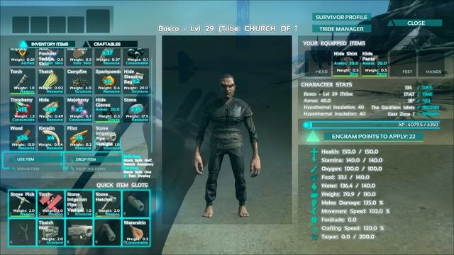 ARK Survival Evolved - How To Make Stone Irrigation Pipeline (How to get Water Source in Base) смотреть онлайн