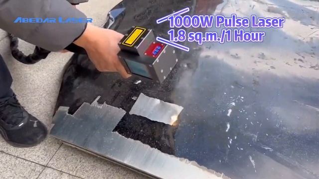 Speed Meets Precision: How Different Watt of Pulse Laser Cleaners Transform Automotive #rustremoval