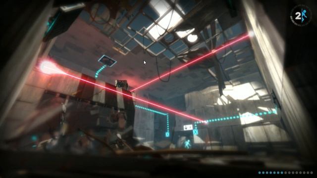 Прохождение Portal 2 Режим испытания Портальное устройство-Два лазера смотреть онлайн