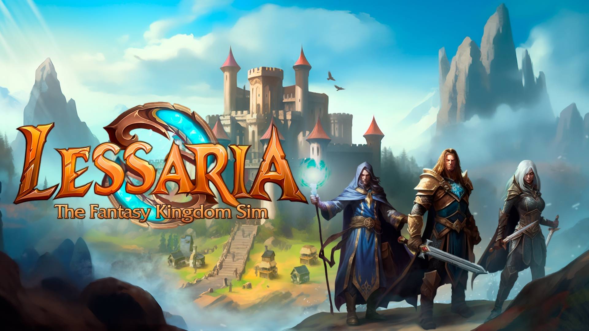 Lessaria: Fantasy kingdom sim (2024) - ч1 Пробуем Плейтест