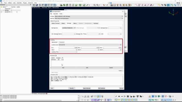 Mean Field Homogenization Tool