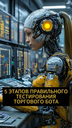 5 этапов правильного тестирования торгового ботами