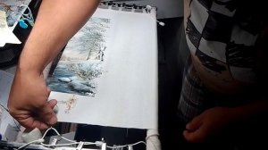 Вышивка крестом. Сегодня крестиков нет но продвижение будет! Кручу раму станка.