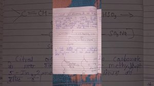 Biosynthesis and synthesis of the following representative molecules: Citral