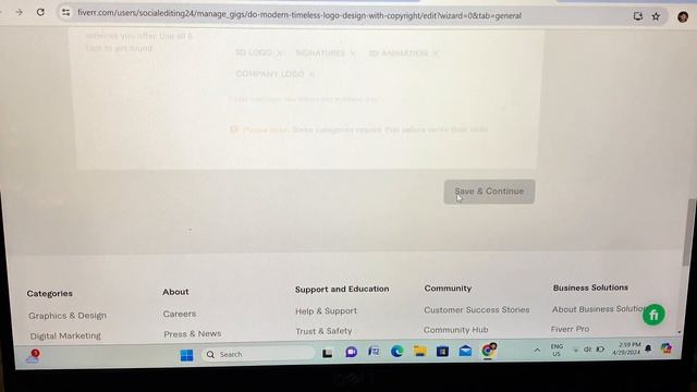 Fiverr Gig draft to active 2024 #fiverrtutorial #fiverrgigseo