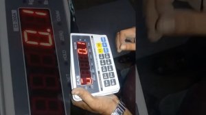 How to Easy Weight Scale callibration brand of CAS | Model - CI-200A
