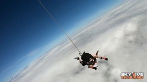 Varsha |Tandem Skydiving| |Over Bangkok |13000feet| #skydiving #skydivethailand