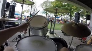 Moby Dick - Led Zeppelin (full band cover) Drum Cam