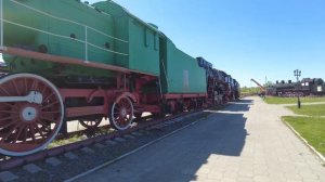 Музей "Паровозы России" / Nizhniy Novgorod steam locomotives museum