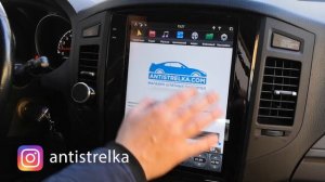 Магнитола Тесла на Mitsubishi Pajero IV  - Carmedia  ZF-1302