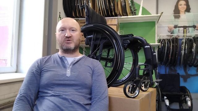 Инвалидная коляска. Давление в пневматических  колесах.