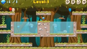 проходим с друзьями игру огонь и вода и земля на троих. сколькоже уровней мы прошли?