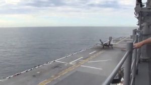 DT-III VX-23 USS America F-35B FlightOps Goofers View Nov '16