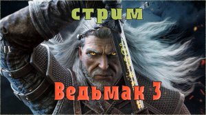 Ведьмак 3 дикая охота. Вечерний стрим