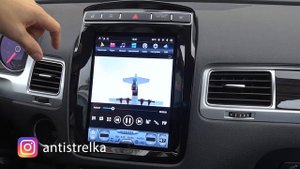 Обзор магнитолы Tesla для Volkswagen Touareg  2010-2018  (9 Android +DSP). Carmedia ZF-1108 DSP