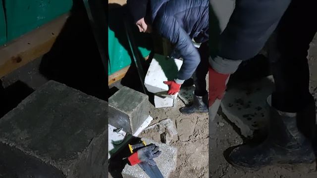 испытания полистеролбетонного блока. N 1 смотреть онлайн