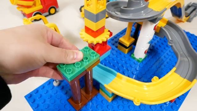 Увлекательное лего Marble Run ASMR ☆ Конструктор -Веселые горки