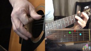 Как играть на гитаре песню "Как прекрасен этот мир" Давида Тухманова на слова Владимира Харитонова